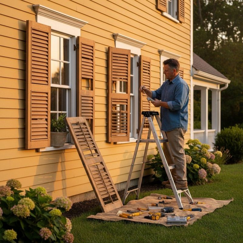 Exterior Shutters Repair in Longmont, CO