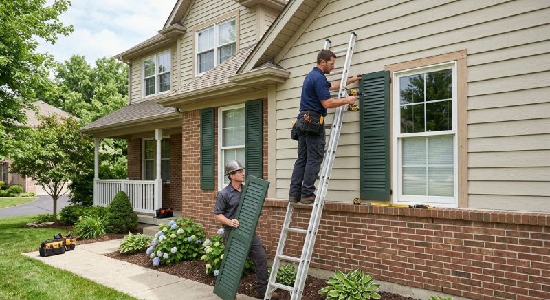 Shutters Installation in Kansas City, KS