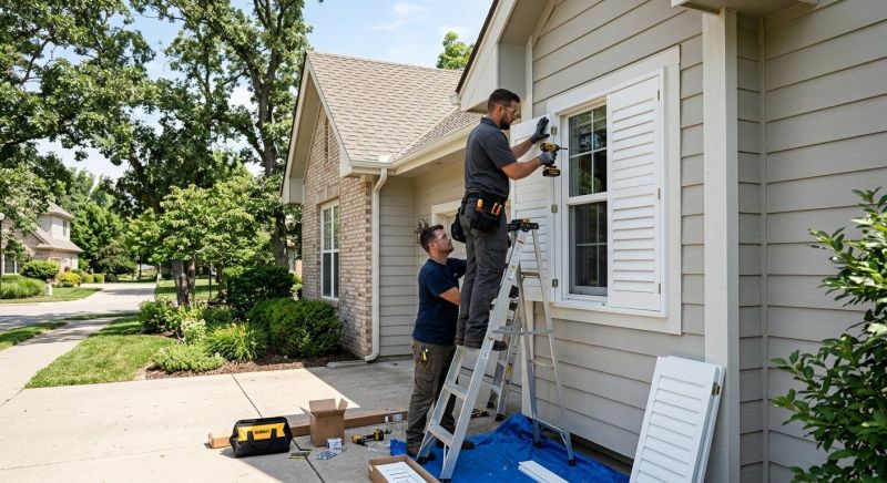 Shutters Installation in Overland Park, KS