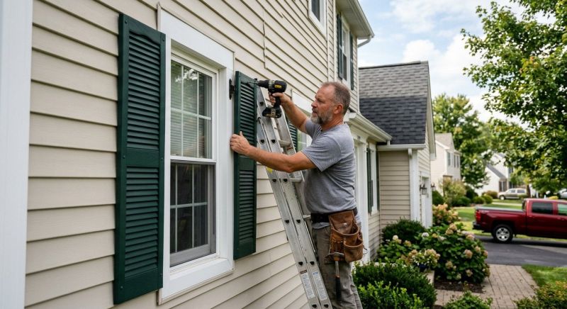 Window Shutter Installation in Littleton, CO