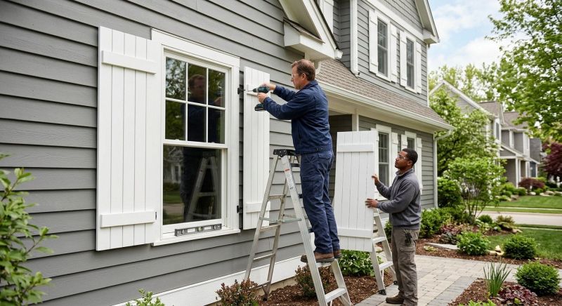 Wood Shutters Installation in Denver County, CO