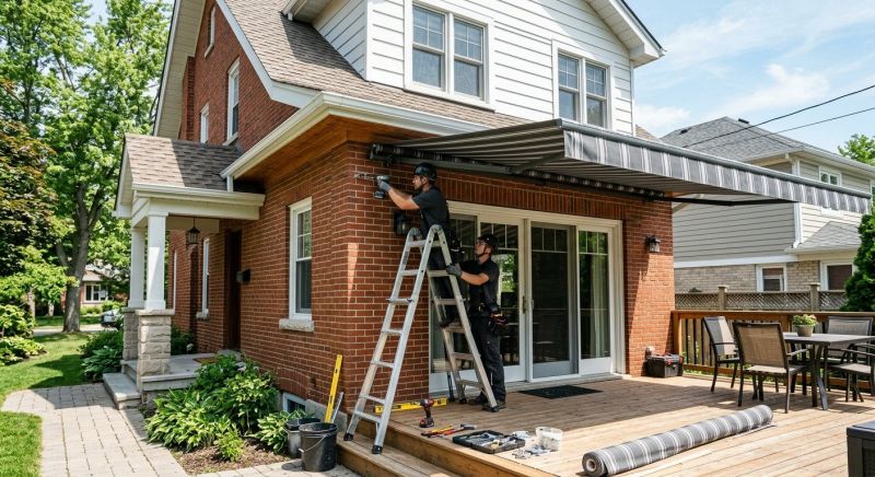 Awning Replacement in Marin County, CA