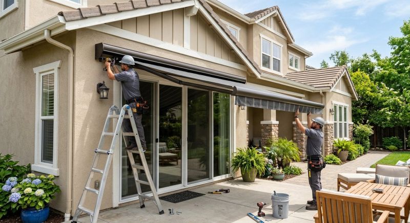 Awning Replacement in Sonoma County, CA