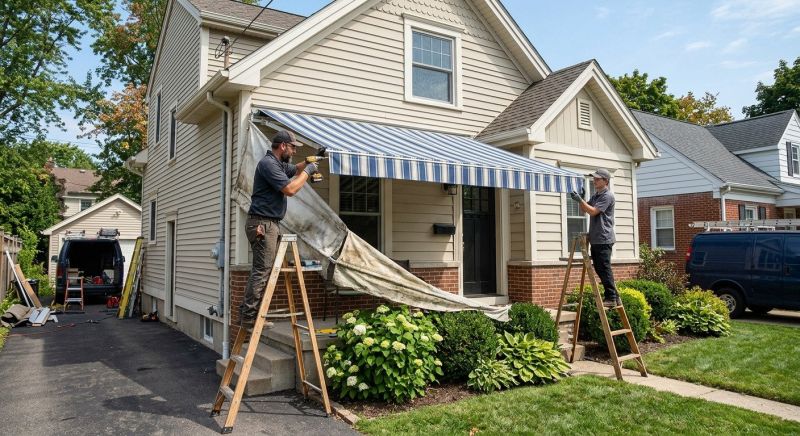 Awning Replacement in Sonoma County, CA