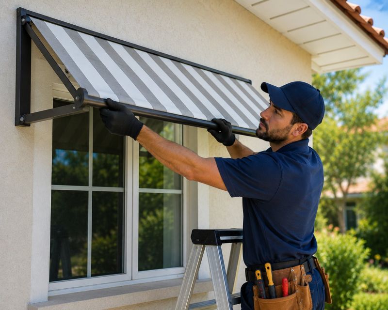 Custom Awning Installation in Sonoma County, CA