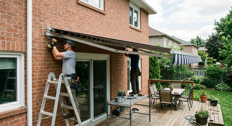 Custom Awnings Installation in Napa, CA
