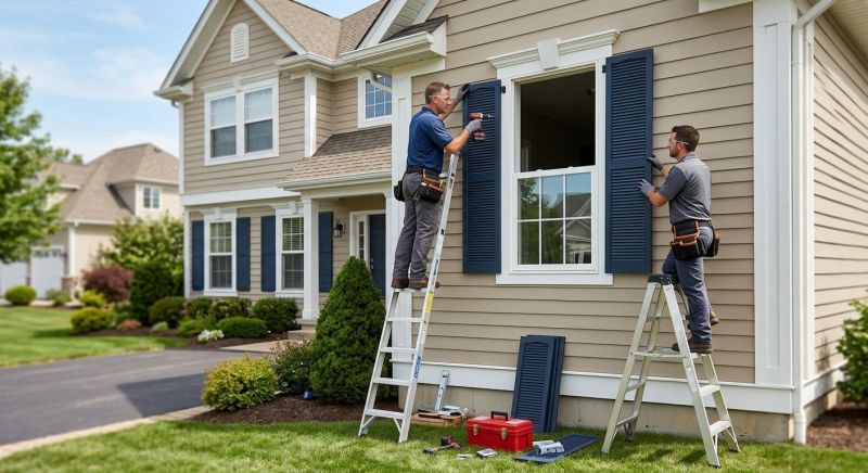Exterior Shutters Installation in Olathe, KS