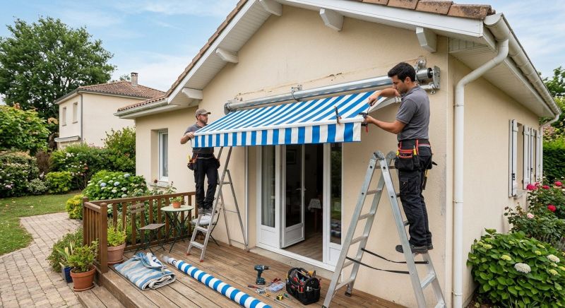 Fabric Awning Replacement in Sonoma County, CA