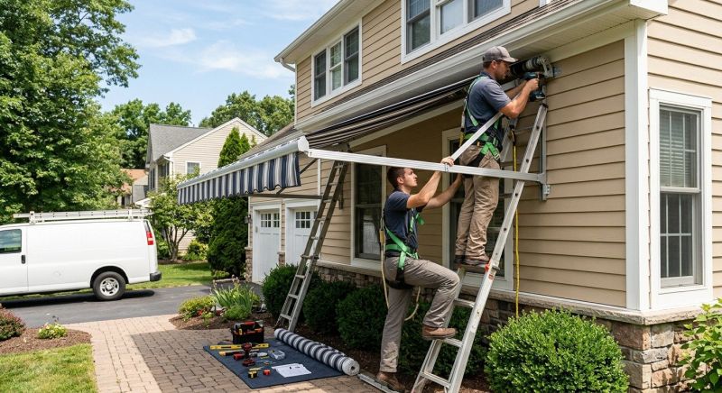 Home Awning Installation in Marin County, CA