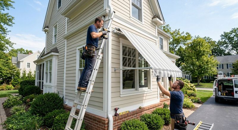 Home Awning Installation in Santa Rosa, CA