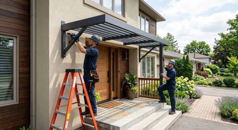 Metal Awning Replacement in Santa Rosa, CA