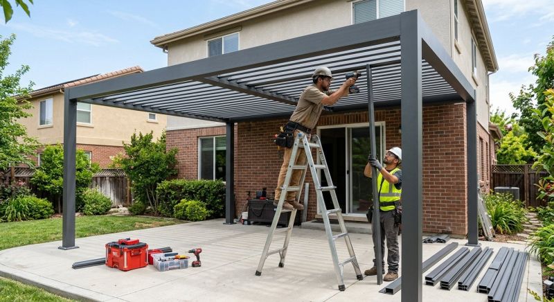 Patio Cover Installation in Sonoma County, CA