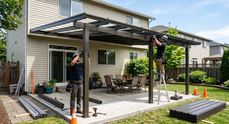 Patio Cover Installation in Fayetteville, NC