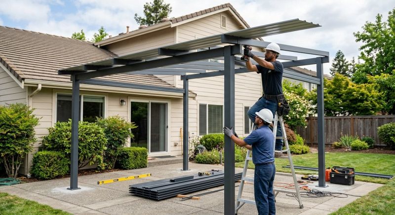 Patio Cover Installation in Marin County, CA