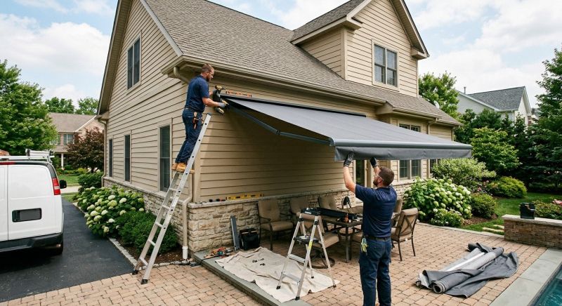 Retractable Awning Installation in Napa, CA