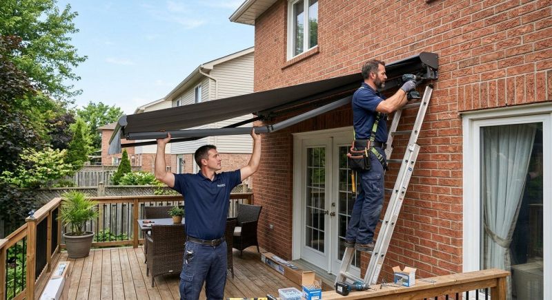 Retractable Awning Installation in Napa, CA