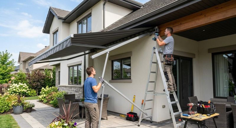 Retractable Awning Installation in Napa, CA