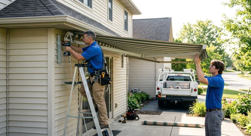 Retractable Awning Replacement in Napa, CA