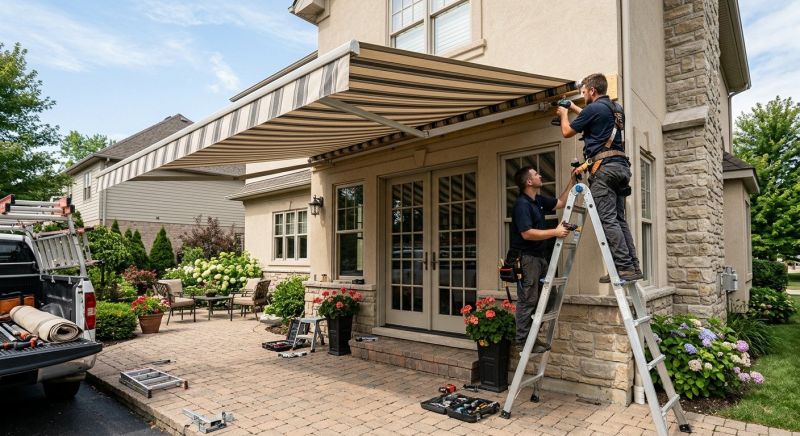 Retractable Awning Replacement in Sonoma County, CA