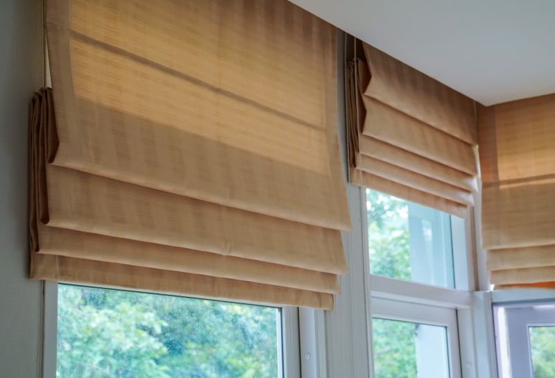 Roman Shades Installation in Alpharetta, GA