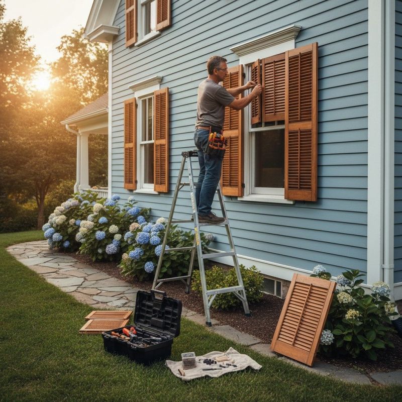 Shutter Handle Repair in Boulder, CO
