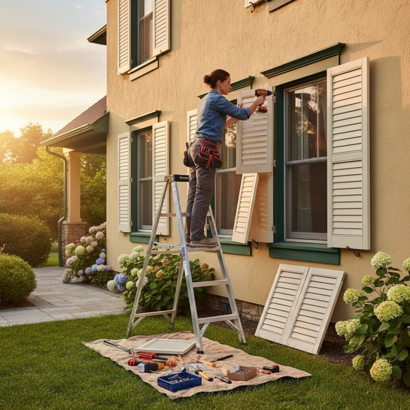 Shutter Handle Repair in Longmont, CO