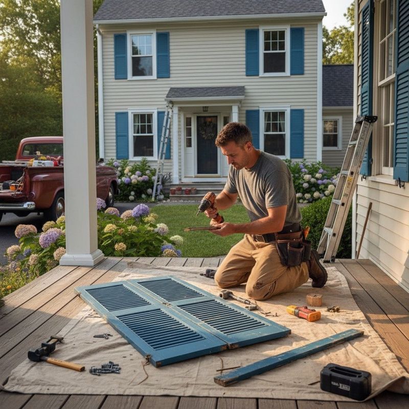 Shutter Louver Repair in Kansas City, KS