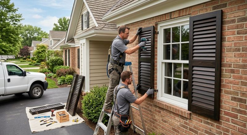 Shutters Installation in Overland Park, KS