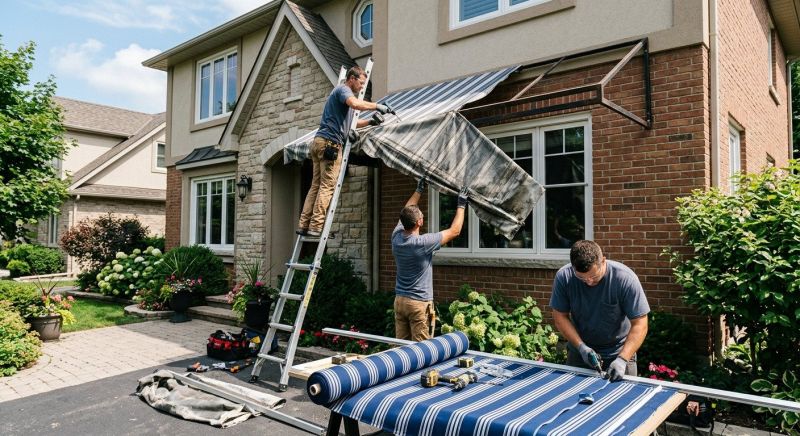 Window Awning Installation in Santa Rosa, CA